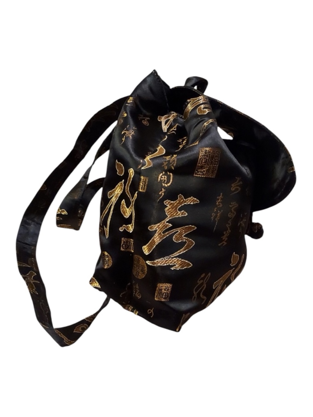 Vintage 90s Retro Goth Whimsigoth Bohemian Jacquard Festival Maximalist Backpack - Picture 6 of 11